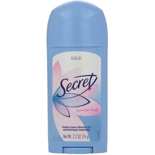 Amazon.co.uk secret deodorant