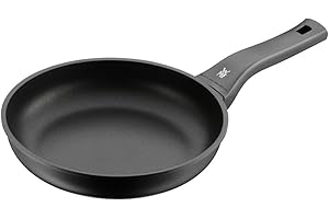 WMF PermaDur Excellent patelnia indukcyjna 24 cm, powlekana aluminium, uchwyt z tworzywa sztucznego z ochroną przed płomieniem