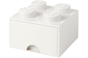 ‎ROOM COPENHAGEN Room Copenhagen Schublade Brick drawer 4", Plastik, Weiß, 25 x 25 x 18 cm