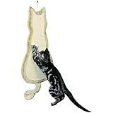 Trixie 43112 Kratzbrett Katze, 35 × 69 cm, beige