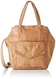  PIECES Damen Pcbeth Leather Shopper Schultertasche, Braun (Nature), 18,5x30,5x37,5 cm