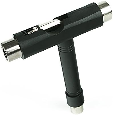 Senmi Puente Skateboard T-tool Multi-function Scooter All in One Tool with Allen Key - Black
