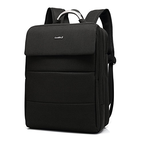 Acxeon 15,6 Zoll Universal Laptop Computer Business Tasche Rucksack Anzug Stoff mit Laptopfach /Akteneinteilung / Zubehörfächer Aktentasche für den Menschen (Schwarz)