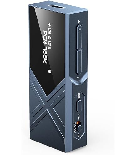 FIIO KA3 DAC Portable ES9038Q2M - Amplificateur Casque Équilibré 32bit 768kHz DSD512 - USB