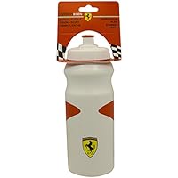 Ferrari para Bicicleta Botella con Soporte, Rojo/Blanco, 800224