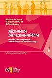 Image de ESVbasics: Allgemeine Managementlehre: Lehrbuch für die angewandte Unternehmens- und Personalführu