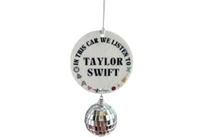 SUMKTO Kfz Spiegel Hänge zubehör mit Taylor Zitat; Taylor Lovers Auto Spiegel Charme