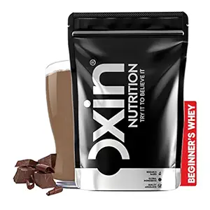 Oxin Nutrition Beginners Whey Protein Powder Supplement Whey Protein for Beginners Made from Whey (USA/UK) (Chocolate, 2lbs)