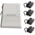 Navkar Systems Diplomat EPABX 104 Intercom System and 4 Beetel Phone Set