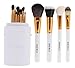 Beau Belle Make Up Brushes - 13pcs Makeup Brushes - Make Up Brush Holder - Make Up Brushes Set - Make Up Brush Set - Professional Make Up Brushes - Makeup Brush Set - Professional Makeup Brush Set - Make Up Brush Pot