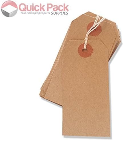 Avery Size 4 Buff Shipping Tags 108x54mm 100 Pack