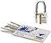 Produktbild GEO-VERSAND Kreditkarte Lockpicking - Übungsschloss 4 Pins, mehrfarbig, 10421