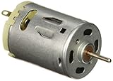 Tensión nominal: 12V, Diámetro del cuerpo del motor: 28 mm / 1.1 pulgadas, Longitud total (Pin incluido): 58 mm / 2.3 pulgadas