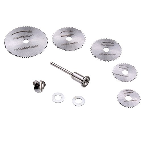 BABAN 6pcs HSS Sägeblätt Kreissägeblatt für Holz Multitool Werkzeug Repair Tool Kit - 4