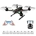 Produktbild Quadcopter Drohne mit FPV Live Videokamera Headless-Modus Eintasten-Rückkehr Höhe halten 3D Flips WiFi App & Fernbedienung 2.4G 4CH 6 Achsen zusammenklappbarer RTF Helikopter