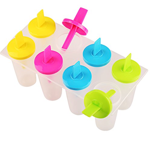 Umweltfreundlich mit 8 Zellen gefroren Ice Cream Pop Mold Popsicle Maker Lolly Mold Werkzeuge - 4