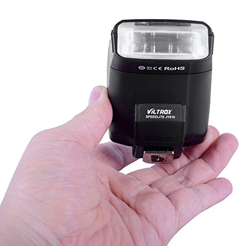 Andoer Viltrox JY-610 sur-appareil-Mini Flash Speedlite pour Canon EOS M M2 650D 600D 1200D Sony A7R A7K NEX - 6 L DSLR appareil photo