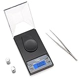 Smart Weigh JDS20 Precision Digital Portable Milligram Pocket Scale, 20 x 0.001g