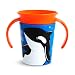 Tasse Apprentissage Miracle 360 Munchkin 207 Ml Lot De 2 + Couvercles Lot De 4 - Sans BPA, Antifuites, Lave-vaisselle, Dès 6 Mois