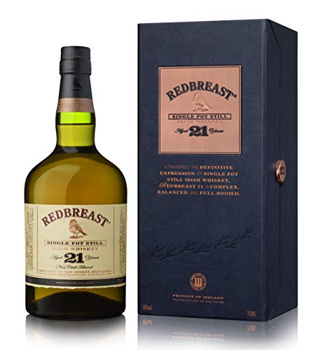 Redbreast 21 Year Old Single Pot Still Whisky, 70 cl