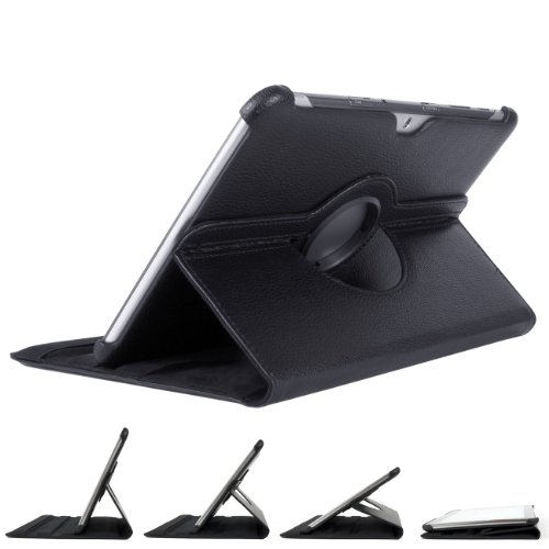 3in1 SET 360   Edle Schutztasche f  r Samsung Galaxy Tab 2 10 1 P5100 P5110   Folie   Pen Tasche Etui H  lle  Schwarz 