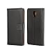 Produktbild Trysunny Book-Style Case für LG X Screen Wallet Case Flip Cover Tasche Schutz Hülle Etui mit Standfunktion,black