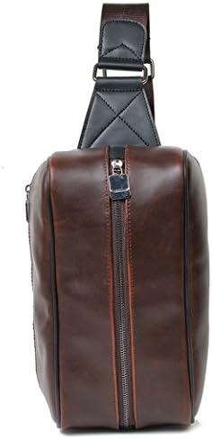 Men Shoulder Bag Casual Sport Synthesis Cowhide Crossbody Classic Motocycle