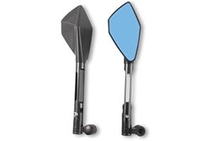 EVOMOSA Specchietto Retrovisore Universale Moto con bullone 8MM 10MM