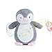 Produktbild Niedlichen Pinguin Plüsch Puppe Bluetooth Sound Nachtlicht Schlafmittel Früherziehung Pädagogisches Spielzeug Kleinkind Wiegenlieder Schlaf Beruhigen Spielzeug Tragbare Weiche Stofftier
