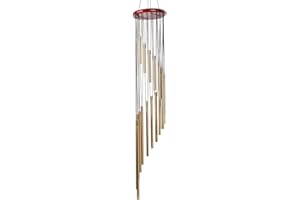 EMNIMQ Draußen Windspiele für Draußen 90 cm Windchimes Gedenk-Geschenke Windspiel Draußen mit 18 Aluminiumlegierung Rohre Wind Chiems Wetterfest Windspiele für Garten, Hof, Terrasse und Heimdekoration