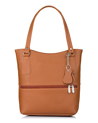 Women's Stacy Handbag (Tan) (FSB-1170)