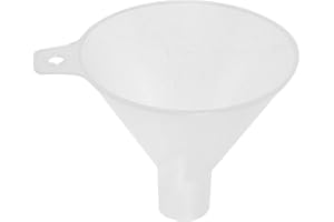 PRETYZOOM Plastic Laboratory Funnel for Powder Reagent Addition Clear PP Filter Funnel for Large-scale Lab Experiments
