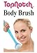 Quality Blue Bath Brush use with soaps, gels, scrubs, body washes. TopNotch Body Brushes