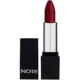 Note Cosmetics Mattever Lipstick 18 Heartbeat Red Yarı Mat Saten Bitişli Ruj, Kızıl Kahverengi