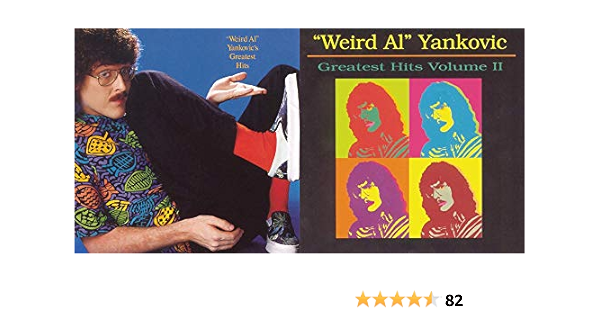 Weird Al Yankovic Greatest Hits Volume 1 And 2 Cd Complete Collection Amazon De Musik