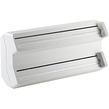 Porta Rotolo Cucina Alluminio Pellicola Carta Forno a Fantasia Cuori Fiori