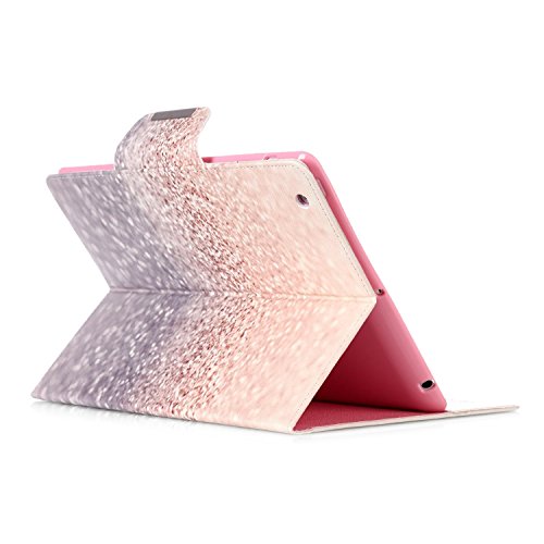 iPad 2 iPad 3 iPad 4 Hülle, iPad 2 iPad 3 iPad 4 Cover, Deenor Colorful Classic Design PU Leder Stand schutzhülle hülle für Apple iPad 2 iPad 3 iPad 4. Quicksand - 5