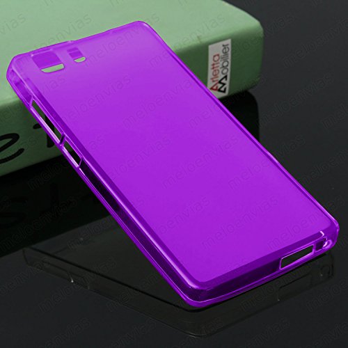 Funda carcasa para DOOGEE X5   X5 PRO   X5S Gel Tpu LISO MATE Color MORADO