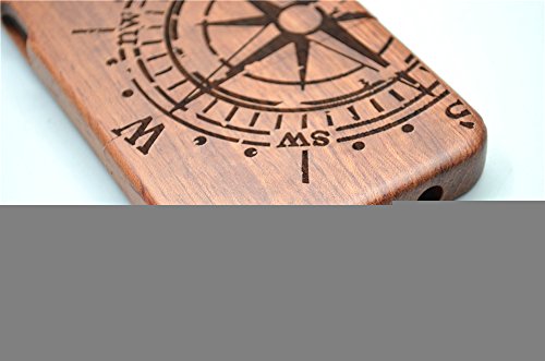 RoseFlower Samsung Galaxy S8 Plus Funda de Madera - Br jula de palo de rosa - Natural Hecha a mano de Bamb Madera Carcasa Case Cover reviews RoseFlower Samsung Galaxy S8 Plus Funda de Madera - Br jula de palo de rosa - Natural Hecha a mano de Bamb Madera Carcasa Case Cover