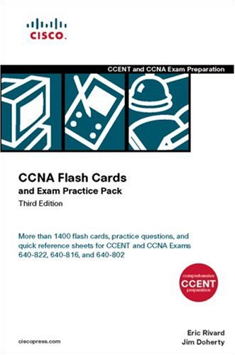 Download CCNA Flash Cards and Exam Practice Pack (CCENT Exam 640-822 and CCNA Exams 640-816 and 640-802) (Cisco)