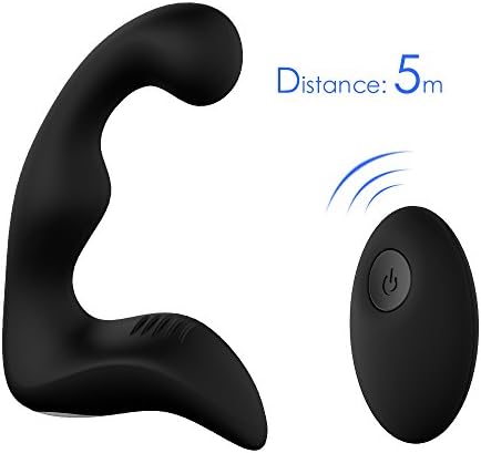 Vibrating Prostate Massager with 9 Mode Vibrating Wireless Remote Control Silicone Anal Sex Toys Vibrator for Men Butt Pl-UG Pros-Tate