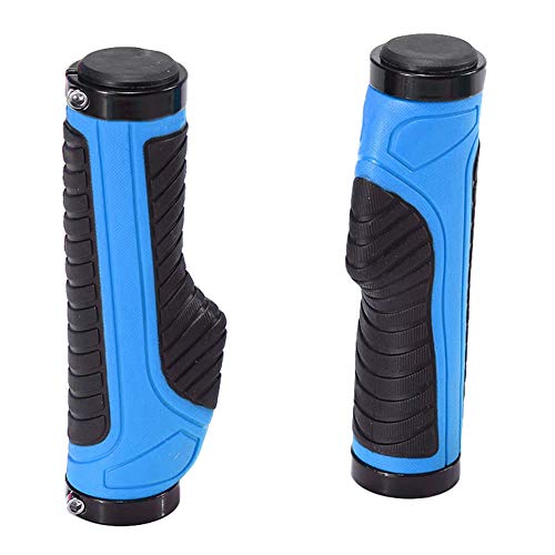 CxIACom 1 Pair Rubber Anti-Slip Mountain Bike XC Racing Bicycle Handlebar Handle Grips
