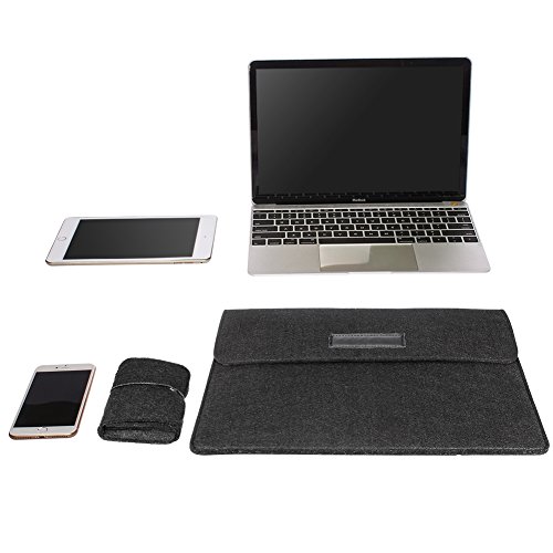13 3 Zoll Tasche und H  lle f  r Laptop von Colleer  Laptoptasche Notebooktasche Laptop Schutzh  lle Tasche mit Karten-Slot   Kleine Filz Bag f  r Mac
