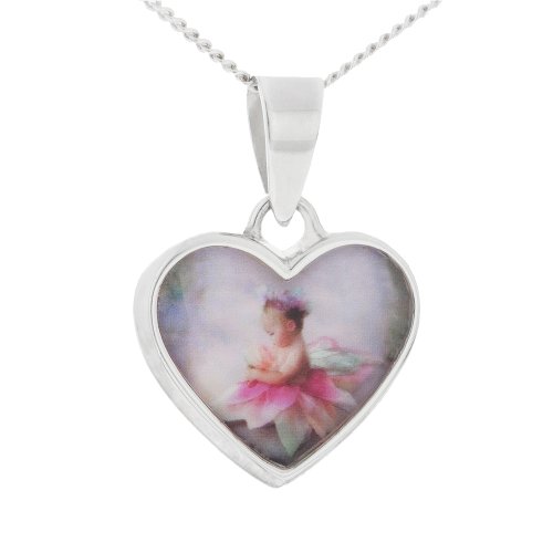 Lisa Jane Kinder Kette Silber mit Herzanhnger SP635