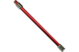 QINU Tube Extension pour Dyson Aspirateur,Tube Extension pour Dyson V8,Tube Libération Rapide Rechange pour Dyson V15,Tube Télescopique Tige Rigide Rallonge Accessoires pour Dyson V7 V8 V10 V11 V15(rouge)
