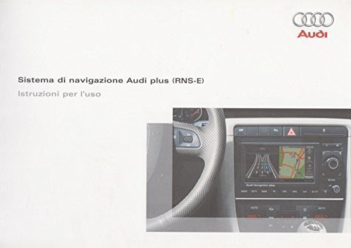 Preisvergleich Produktbild Anleitung Audi Navigation RNS-E Italienisch