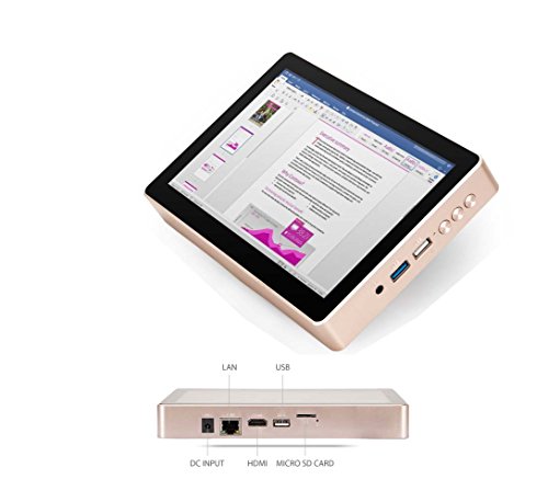 HiGole 8inch IPS display mini computer Windows 10 OS Intel quad core wtih HDMI 4GB + 64GB 1280X800 all in one mini tablet PC