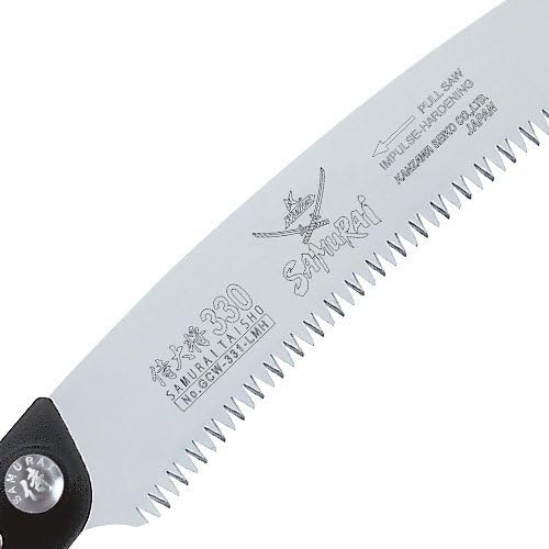 Kanzawa Samurai Replacement Blade for Samurai Taisho Curved Blade Saw with Large-middle Teeth 300mm GCW-301-LMH (Japan Import)