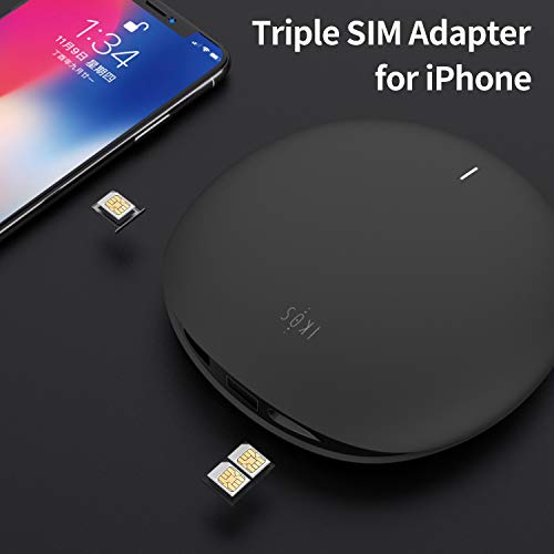 Ikos W3600 Dual SIM adattatore per iPhone x 8 7 6S 6 Plus iPad iPod