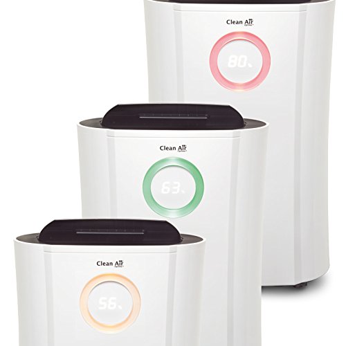 Luftentfeuchter und Luftreiniger CA-704 – bis 10L pro Tag – für Räume bis 40m² – inkl. Ionisator und UVC-Lampe - 3